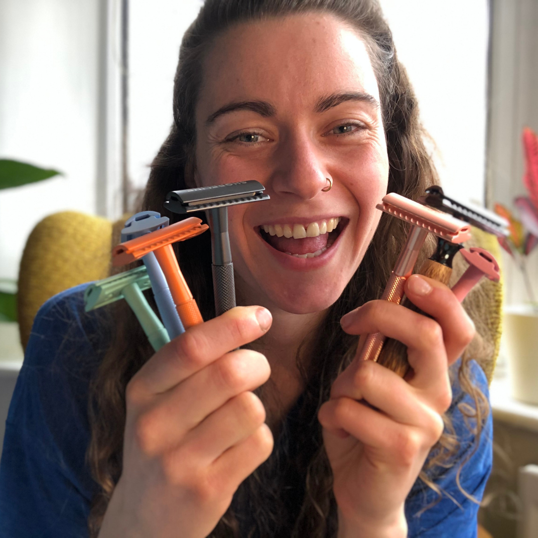Video guide on how to use a reusable razor Life Before Plastic