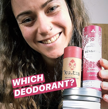 Video guide to which natural deodorant is right for you? | Plastic Free ...