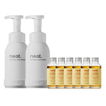 Load image into Gallery viewer, Neat. The Foaming Hand Wash Bundle - Mango & Fig - Life Before Plastic