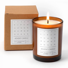 Load image into Gallery viewer, Advent Candle - Gold, Frankincense & Myrrh - 180ml - Life Before Plastic