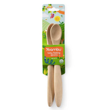 Load image into Gallery viewer, Bambu  - Bamboo Baby Feeding Spoons