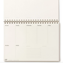 Load image into Gallery viewer, Coffeenotes 7 Day Weekly Planner