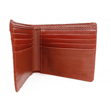 Load image into Gallery viewer, Elvis & Kresse Reclaimed Firehose Billfold Wallet - Red - Life Before Plastic