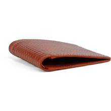 Load image into Gallery viewer, Elvis & Kresse Reclaimed Firehose Billfold Wallet - Red - Life Before Plastic