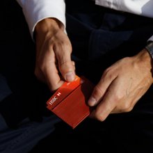 Load image into Gallery viewer, Elvis & Kresse Reclaimed Firehose Single Card Holder - Life Before Plastic