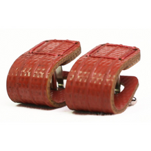 Load image into Gallery viewer, Elvis & Kresse Reclaimed Firehose Wraparound Cufflinks - Life Before Plastic