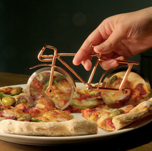 Load image into Gallery viewer, Natural Collection Bike Pizza Cutter