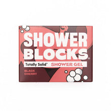 Load image into Gallery viewer, Shower Blocks - Black Cherry Solid Shower Gel - Life Before Plastic