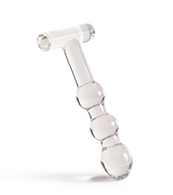 Load image into Gallery viewer, THE NATURAL LOVE COMPANY TANSY ANAL GLASS DILDO - Life Before Plastic