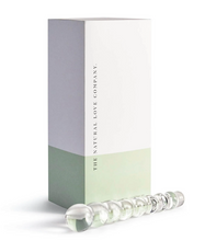 Load image into Gallery viewer, The Natural Love Company Tansy Beaded Glass Dildo 8" - Life Before Plastic