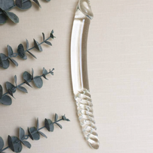 Load image into Gallery viewer, The Natural Love Company Tansy Helix Glass Dildo 9" - Life Before Plastic