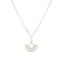 Load image into Gallery viewer, Vurchoo Art Deco Fan Necklace - Life Before Plastic