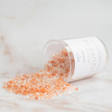 Load image into Gallery viewer, Main Squeeze Bath Salts from Salt + Steam pouring out of the jar