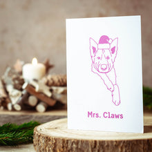 Load image into Gallery viewer, Beth Clare Mc Mrs Claws Christmas Cards - Life Before Plastik