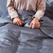 Load image into Gallery viewer, Bamboo Duvet Cover - Dark Grey | Panda London | Life Before Plastic