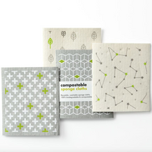 Load image into Gallery viewer, Compostable Cleaning Sponges - Life Before Plastik