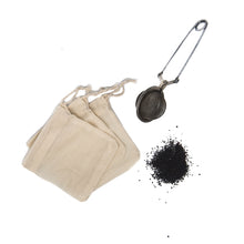Load image into Gallery viewer, Reusable Organic Tea Bags - 10 pack - Life Before Plastik