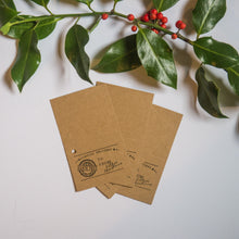 Load image into Gallery viewer, Santa Post Gift Tags - Pack of 5 | Life Before Plastic
