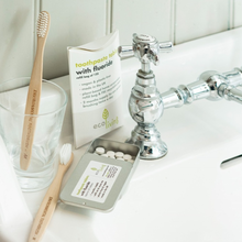 Load image into Gallery viewer, Toothpaste tablets WITH FLUORIDE - Life Before Plastik
