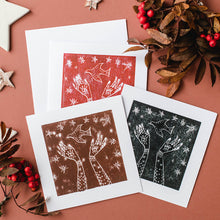 Load image into Gallery viewer, Starry Eyed - Christmas Cards (3 pack) - Life Before Plastik