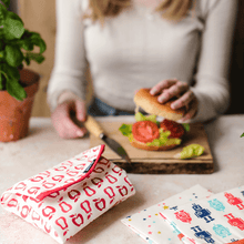 Load image into Gallery viewer, Keep Leaf Sandwich/Food Wrap - New Fruit - Life Before Plastik