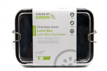 Load image into Gallery viewer, Lunch Box with Mini Container - Life Before Plastik
