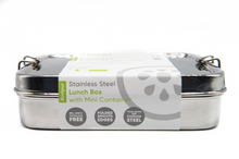 Load image into Gallery viewer, Lunch Box with Mini Container - Life Before Plastik