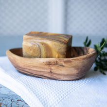 Load image into Gallery viewer, Olive Wood Soap Dish - Life Before Plastik
