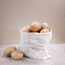 Load image into Gallery viewer, x3 Cotton Produce Bags - Mixed Sizes - Life Before Plastik