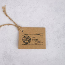 Load image into Gallery viewer, Santa Post Gift Tags - Pack of 5 | Life Before Plastic