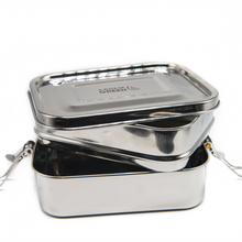 Load image into Gallery viewer, Leak Resistant Two Tier Lunch Box - Life Before Plastik