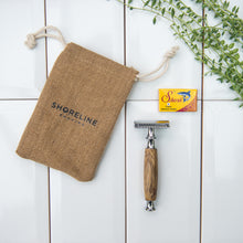 Load image into Gallery viewer, Safety Razor Travel Bag - Life Before Plastik
