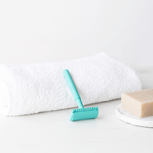 Load image into Gallery viewer, Metal Safety Razor - Teal | Shoreline Shaving | Life Before Plastic