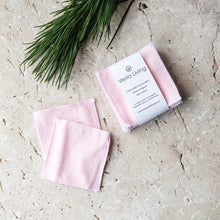Load image into Gallery viewer, Facial Cotton Rounds (Blush) - 10 Pack - Life Before Plastik