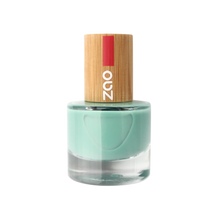 Load image into Gallery viewer, Zao Makeup Nail Polish - Aquamarine - Life Before Plastik