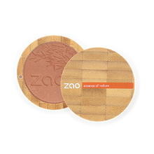 Load image into Gallery viewer, Zao Makeup Compact Blush - Golden Coral - Life Before Plastik
