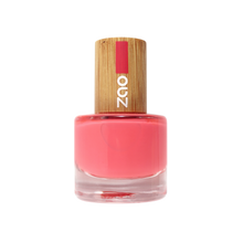 Load image into Gallery viewer, Zao Makeup Nail Polish - Coral - Life Before Plastik
