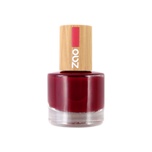 Load image into Gallery viewer, Zao Makeup Nail Polish - Passion Red - Life Before Plastik