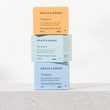 Load image into Gallery viewer, Organic Cotton Tampons - Life Before Plastik
