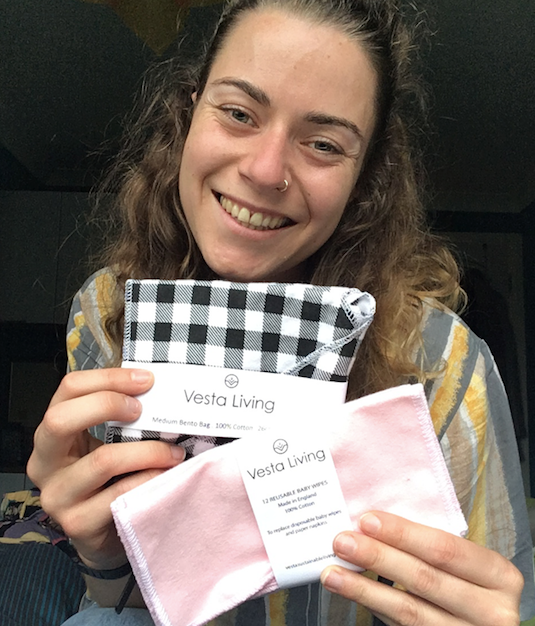 REVIEW: Vesta Living products (reusable baby wipes and bento bags)
