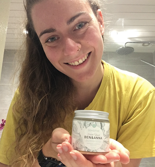 REVIEW: Plastic Free Toothpaste for Sensitive Teeth