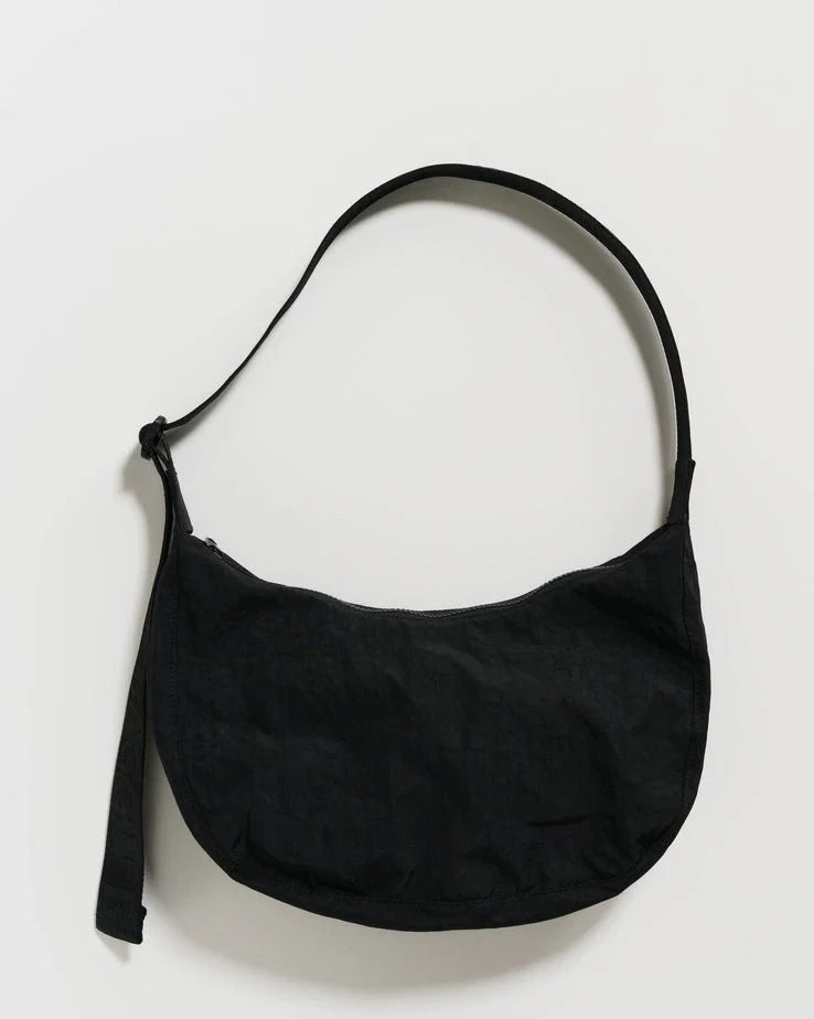 BAGGU Black Crescent Bag Medium - Recycled - Life Before Plastic