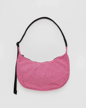Load image into Gallery viewer, BAGGU Azalea Pink Crescent Bag Medium - Recycled - Life Before Plastic

