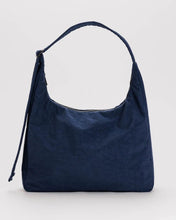 Load image into Gallery viewer, BAGGU Navy Shoulder Bag - Recycled - Life Before Plastic

