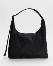 Load image into Gallery viewer, BAGGU Black Shoulder Bag - Recycled - Life Before Plastic
