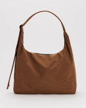 Load image into Gallery viewer, BAGGU Brown Shoulder Bag - Recycled - Life Before Plastic
