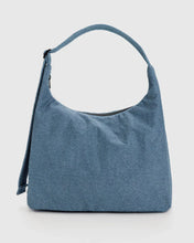 Load image into Gallery viewer, BAGGU Digital Denim Shoulder Bag - Recycled - Life Before Plastic
