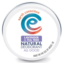 Load image into Gallery viewer, Earth Conscious Natural Deodorant - Life Before Plastic
