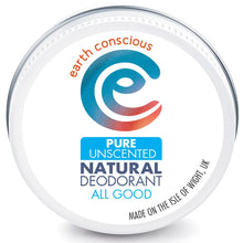 Load image into Gallery viewer, Earth Conscious Natural Deodorant - Life Before Plastic
