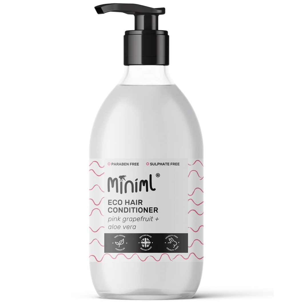 Miniml Hair Conditioner - Pink Grapefruit & Aloe Vera - Life Before Plastic